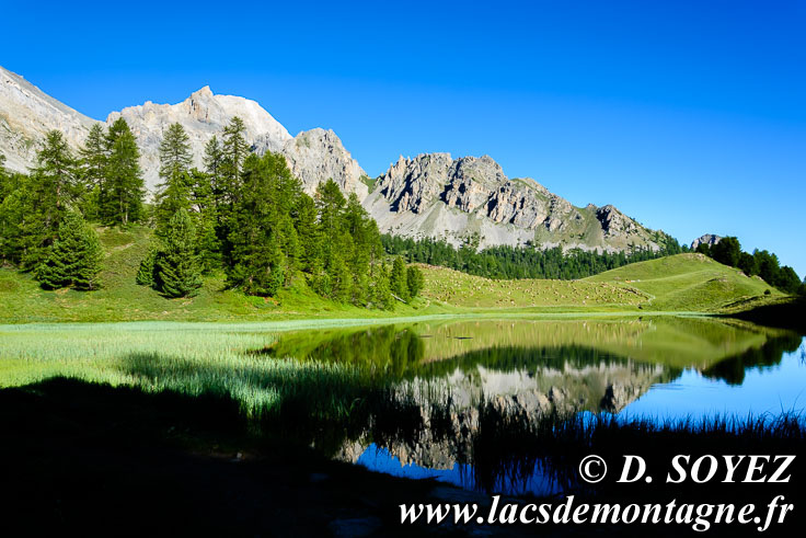 Photo n201707094
Lac Miroir ou lac des Prs Soubeyrand (2214 m) (Queyras, Hautes-Alpes)
Clich Dominique SOYEZ
Copyright Reproduction interdite sans autorisation