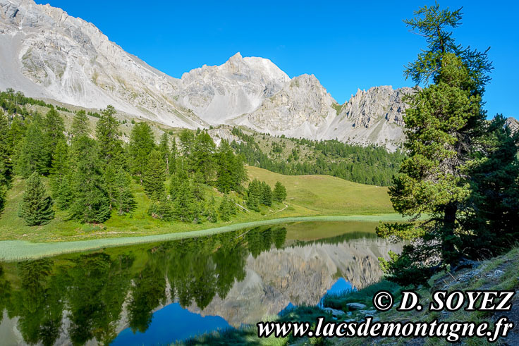 Photo n201807075
Lac Miroir ou lac des Prs Soubeyrand (2214 m) (Queyras, Hautes-Alpes)
Clich Dominique SOYEZ
Copyright Reproduction interdite sans autorisation