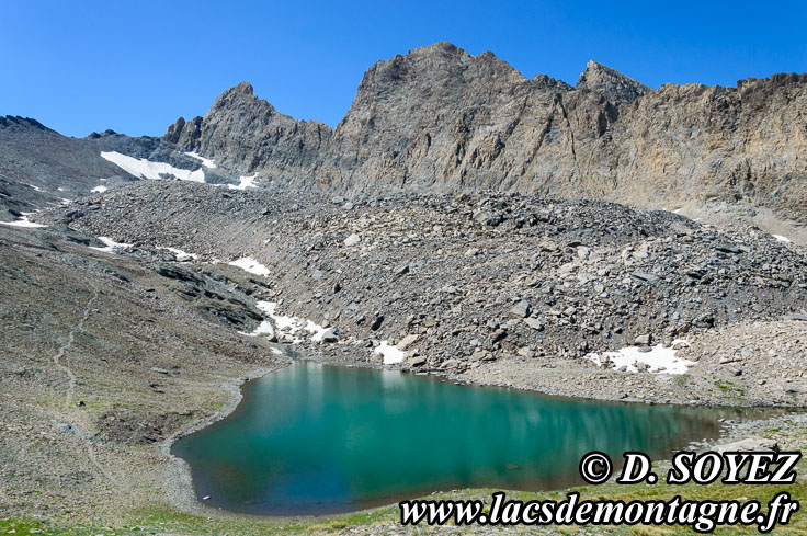 Photo n°201507049
Lac d'Asti (2925m) et glacier rocheux d'Asti (Queyras, Hautes-Alpes)
Cliché Dominique SOYEZ
Copyright Reproduction interdite sans autorisation