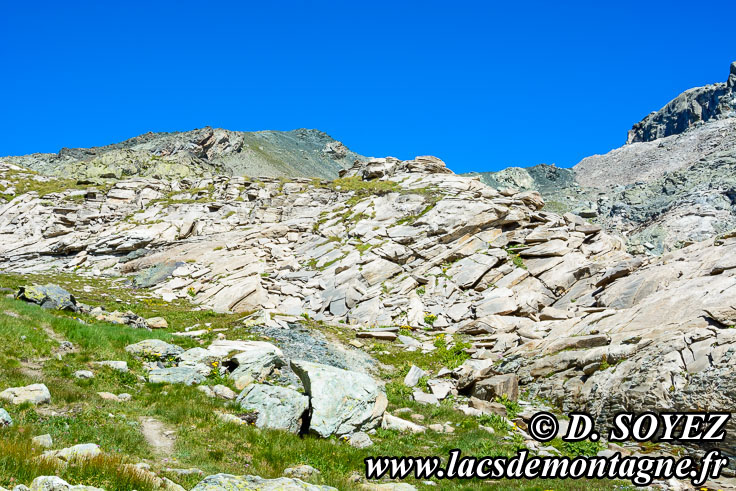 Photo n201607120
Lac Blanchet suprieur (2810m): un lac au fond de l'ocan  3000m d'altitude! (Queyras, Hautes-Alpes)
Clich Dominique SOYEZ
Copyright Reproduction interdite sans autorisation