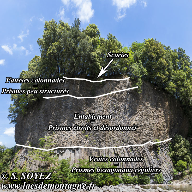 Photo n�202605006
		Orgues volcaniques de Jaujac (Vivarais, Ard�che)
		Clich� Serge SOYEZ
		Copyright Reproduction interdite sans autorisation