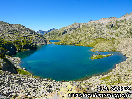 Lac Blanc (2256m)
(Montagne des Sept Laux, Chaîne de Belledonne, Isère)
Cliché Dominique SOYEZ
Copyright Reproduction interdite sans autorisation