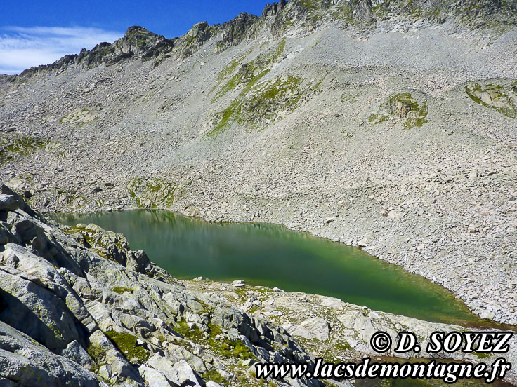 Photo nP1000769
Lac de la Belle toile (2432m) (Sept-Laux, Isre)
Clich Dominique SOYEZ
Copyright Reproduction interdite sans autorisation