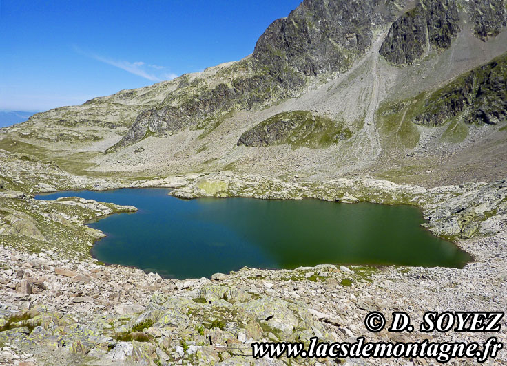 Lac de lAgnelin (2322m) (Sept-Laux, Isre)
Photo nP1010584
Clich Dominique SOYEZ
Copyright Reproduction interdite sans autorisation