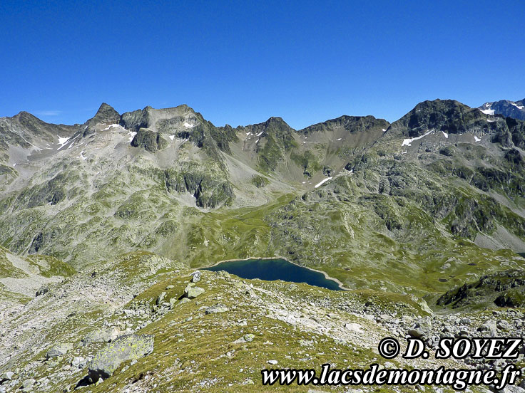 Photo n20100823
Lac du Cos (2182m) (Sept-Laux, Isre)
Clich Dominique SOYEZ
Copyright Reproduction interdite sans autorisation