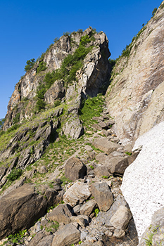 Faille d'Ornon (1208m)
			(Col d'Ornon, Chalp de Chantelouve, Isre)