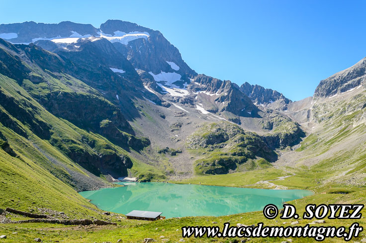 Photo n201308001
Lac de la Muzelle (2105 m) (Oisans, crins, Isre)
Clich Dominique SOYEZ
Copyright Reproduction interdite sans autorisation