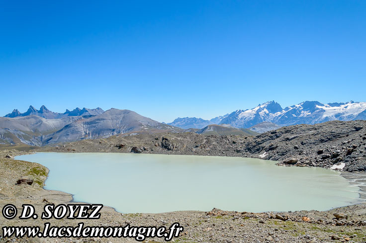 Photo n201208009
Lac des Quirlies (2566m) (Les Grandes Rousses, Isre)
Clich Dominique SOYEZ
Copyright Reproduction interdite sans autorisation