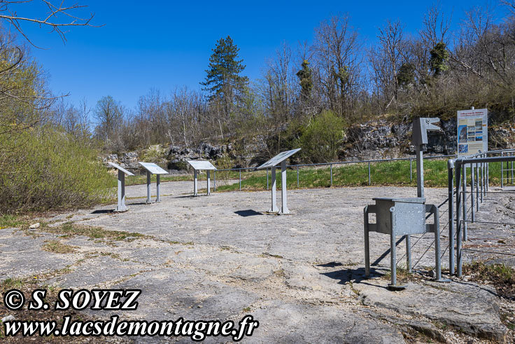 Photo n�202504006
Site � pistes de dinosaures � Loulle dans le Jura. Lieu-dit le Bois-Aux-Salp�triers - D253 39300 LOULLE
Clich� Serge SOYEZ
Copyright Reproduction interdite sans autorisation