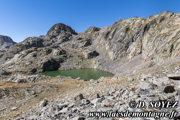 Photo n202309041
Lac du Sambuis (2431m)
(Chane de Belledonne, col du Glandon, Savoie)
Clich Dominique SOYEZ
Copyright Reproduction interdite sans autorisation