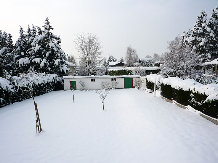 Vue extrieure du studio meubl pour 1  2 personnes chez l'habitant,  Saint-Ismier, valle du Grsivaudan, prs de Grenoble